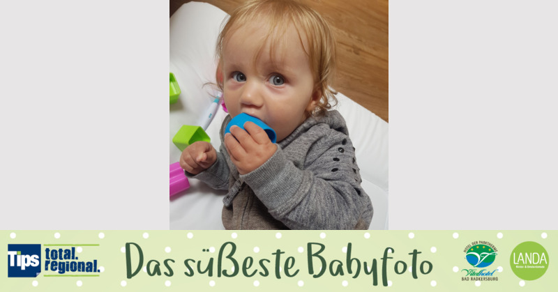 Das süßeste Babyfoto - Leopold aus Ried