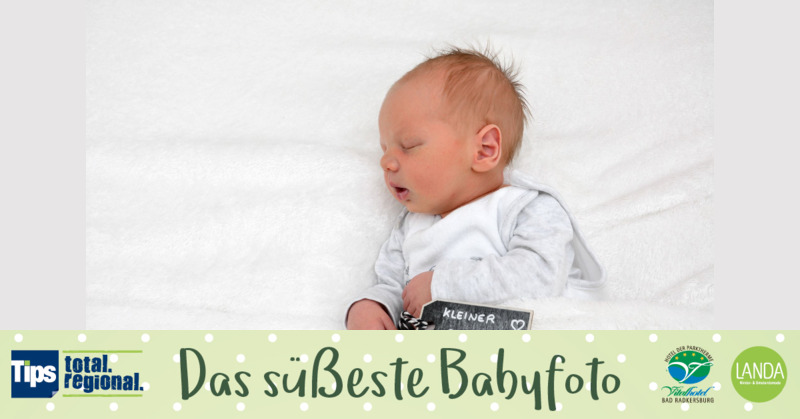 Das süßeste Babyfoto - Felix aus Rohrbach