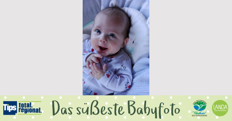 Das süßeste Babyfoto - Emily Rosa aus Rohrbach