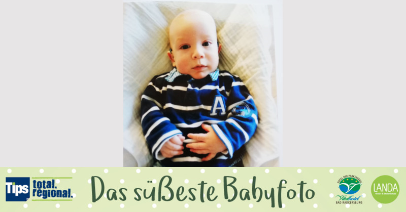 Das süßeste Babyfoto - Leonhard aus Rohrbach