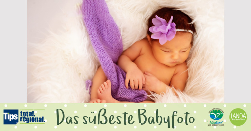 Das süßeste Babyfoto - Lia aus Rohrbach