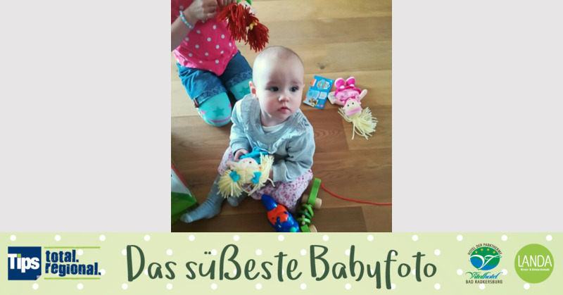 Das süßeste Babyfoto - Manuela aus Rohrbach
