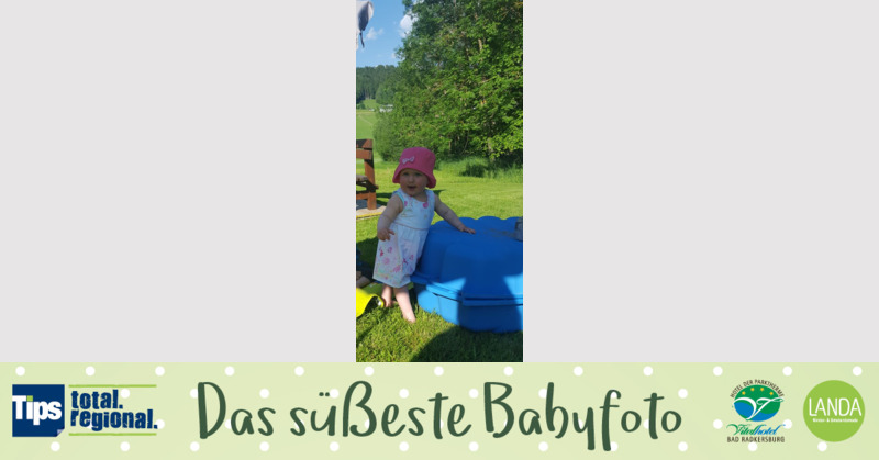 Das süßeste Babyfoto - Hannah aus Rohrbach