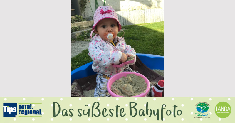 Das süßeste Babyfoto - Lina Louise aus Rohrbach