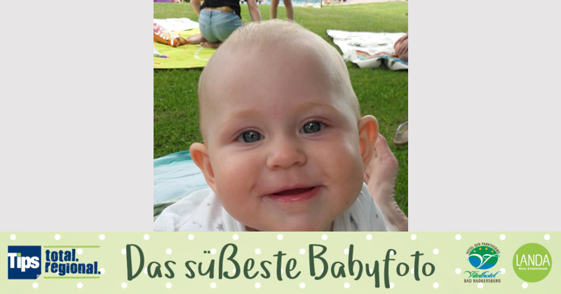 Das süßeste Babyfoto - Anika aus Rohrbach