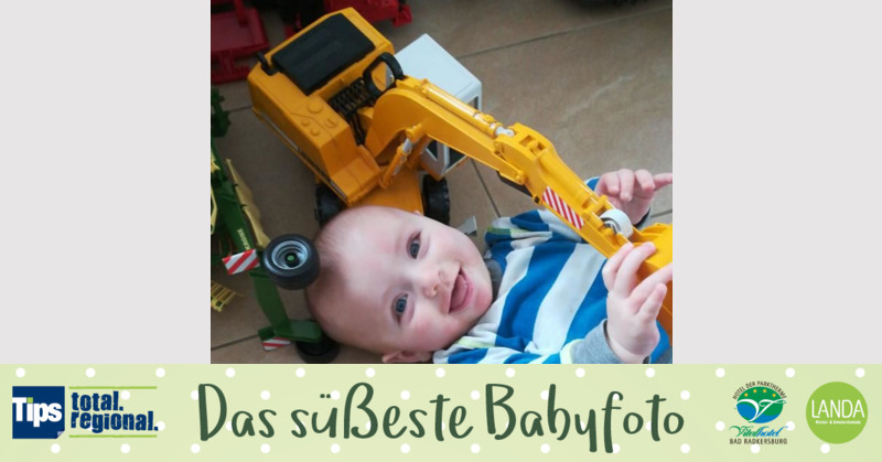 Das süßeste Babyfoto - Pascal aus Schärding