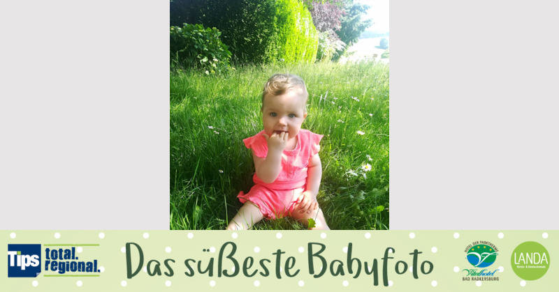 Das süßeste Babyfoto - Malena aus Schärding