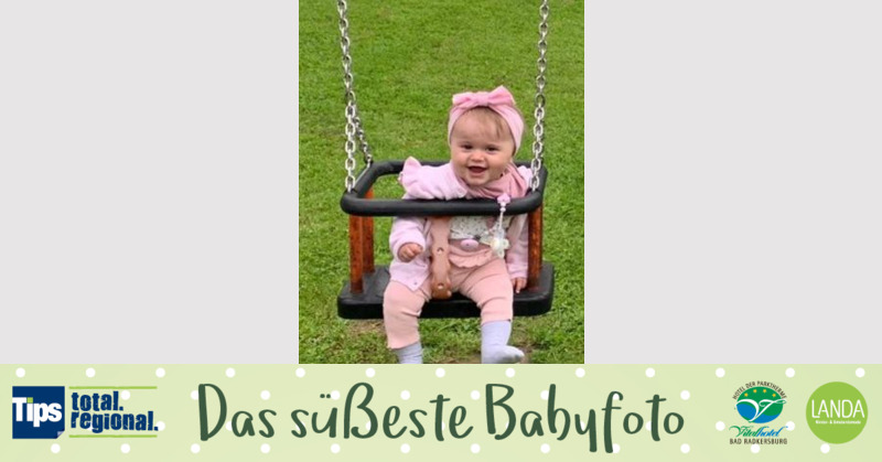 Das süßeste Babyfoto - Alia aus Schärding