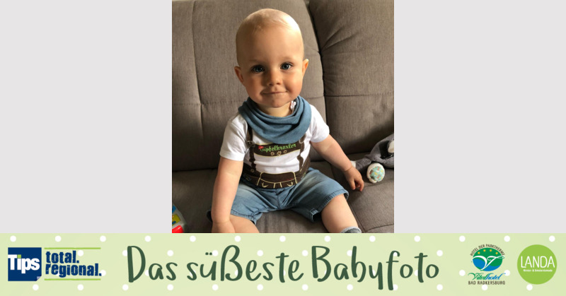 Das süßeste Babyfoto - Leander aus Schärding