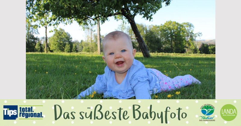 Das süßeste Babyfoto - Valerie Rose aus Schärding