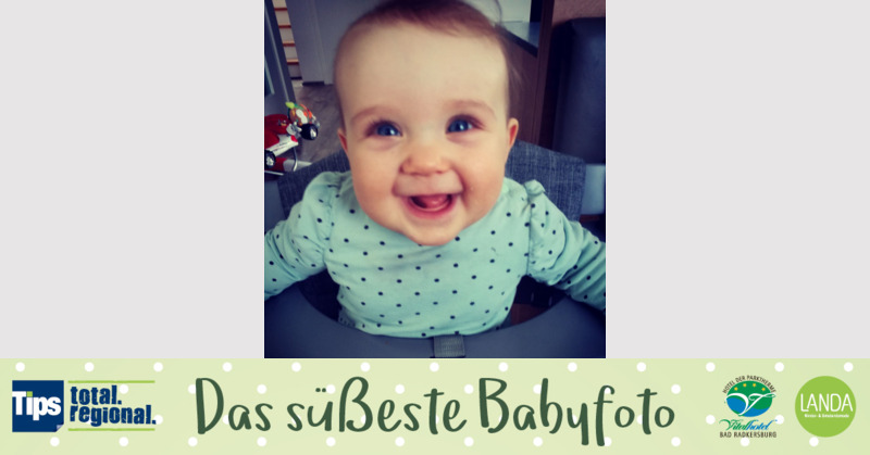 Das süßeste Babyfoto - Lina aus Schärding