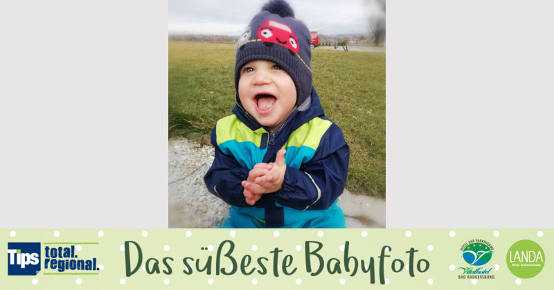 Das süßeste Babyfoto - Julian aus Schärding