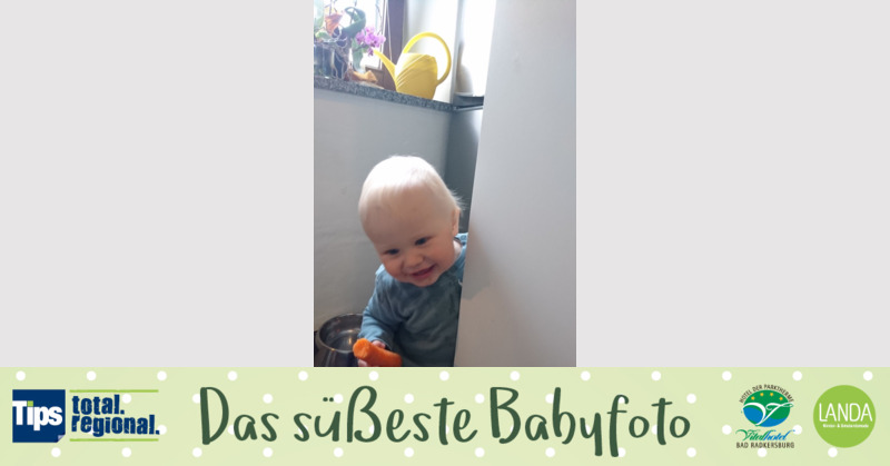 Das süßeste Babyfoto - Florian aus Schärding