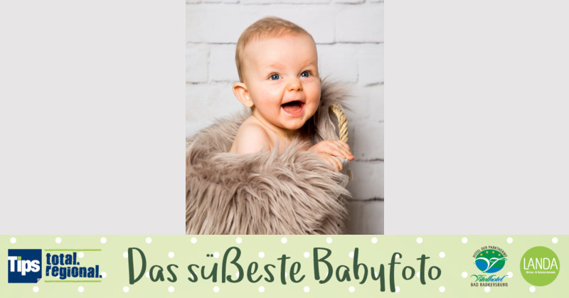 Das süßeste Babyfoto - Elias aus Schärding