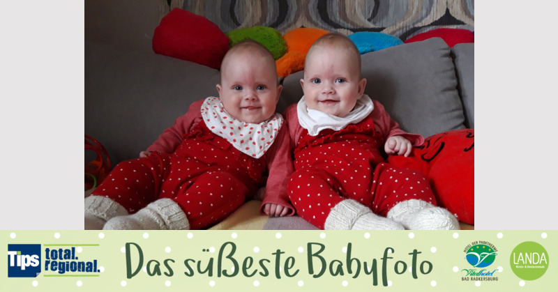 Das süßeste Babyfoto - Mia &Lena aus Scheibbs