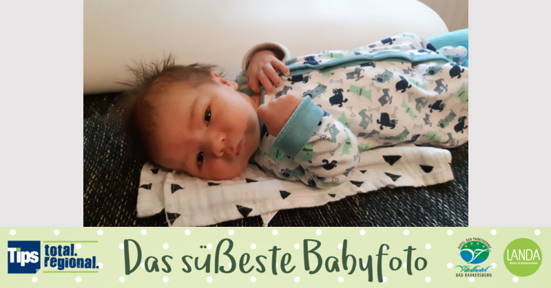 Das süßeste Babyfoto - Philipp aus Scheibbs
