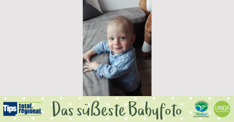 Das süßeste Babyfoto - Leon Anton aus Steyr