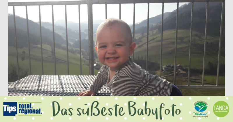 Das süßeste Babyfoto - Florian aus Steyr
