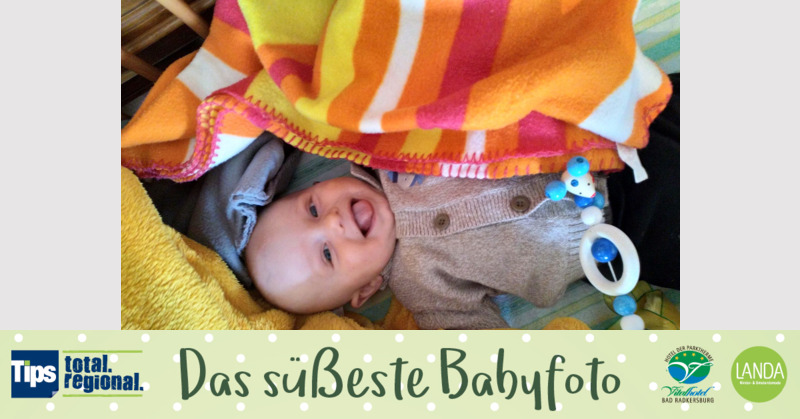 Das süßeste Babyfoto - Viktor aus Urfahr-Umgebung