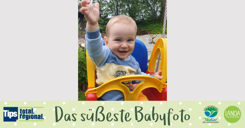 Das süßeste Babyfoto - Lukas aus Urfahr-Umgebung