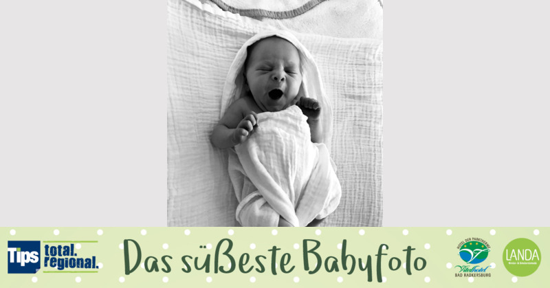 Das süßeste Babyfoto - Fin aus Vöcklabruck