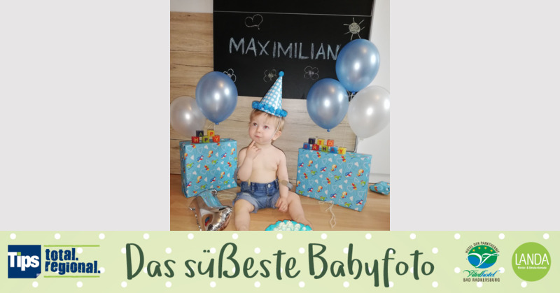 Das süßeste Babyfoto - Maximilian aus Vöcklabruck
