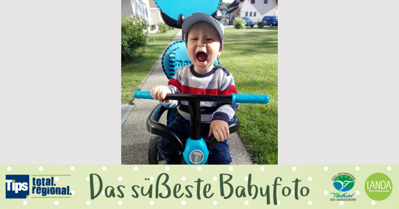 Das süßeste Babyfoto - Jonas aus Vöcklabruck