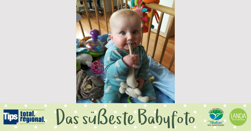Das süßeste Babyfoto - Theo aus Vöcklabruck