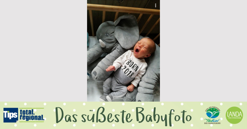 Das süßeste Babyfoto - Lukas  aus Vöcklabruck