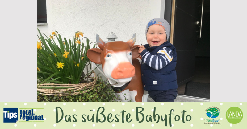 Das süßeste Babyfoto - Maximilian  aus Vöcklabruck
