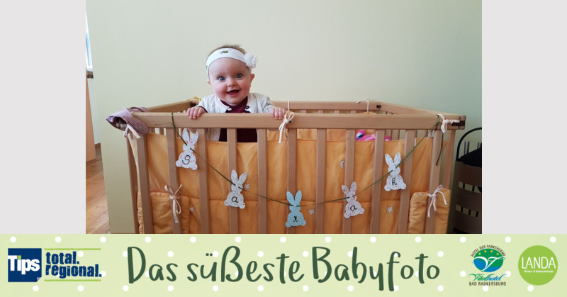 Das süßeste Babyfoto - Sarah aus Vöcklabruck