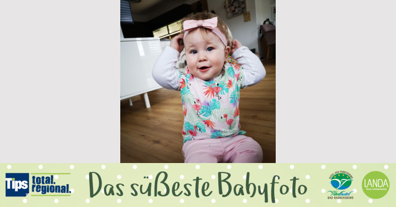 Das süßeste Babyfoto - Mia aus Vöcklabruck
