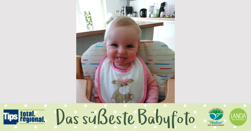 Das süßeste Babyfoto - Isabella aus Vöcklabruck