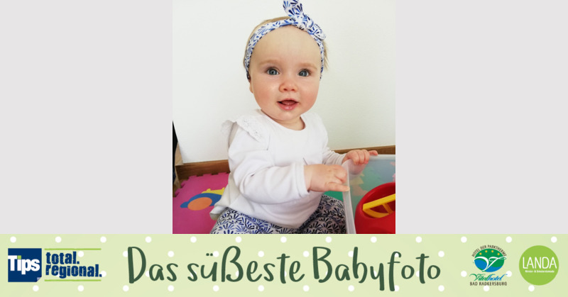 Das süßeste Babyfoto - Laura aus Vöcklabruck