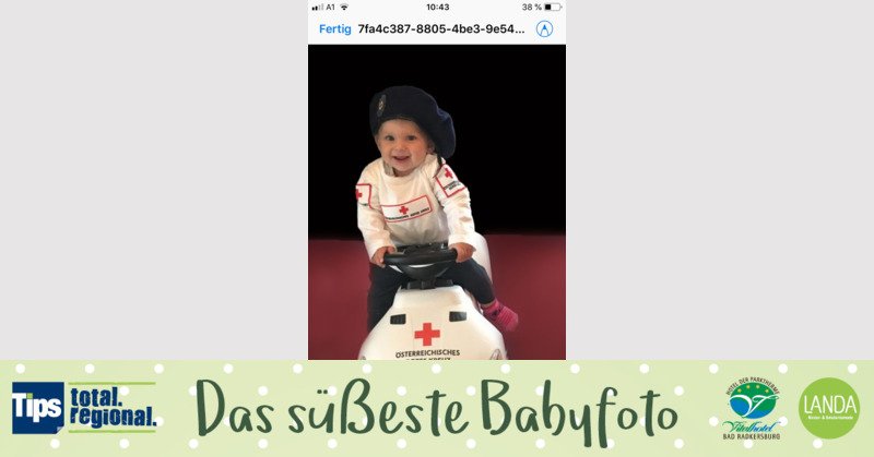Das süßeste Babyfoto - Marie aus Vöcklabruck