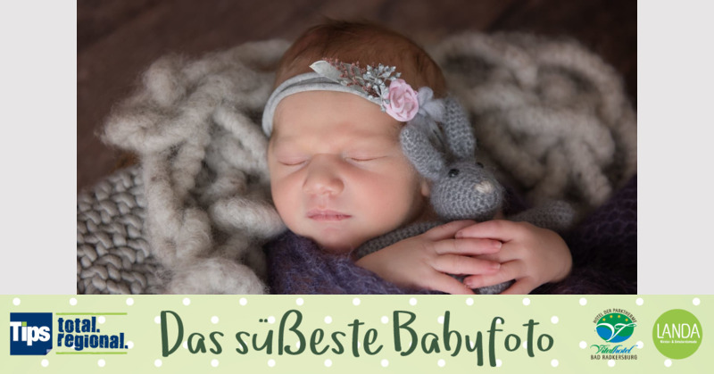 Das süßeste Babyfoto - Leonora aus Wels