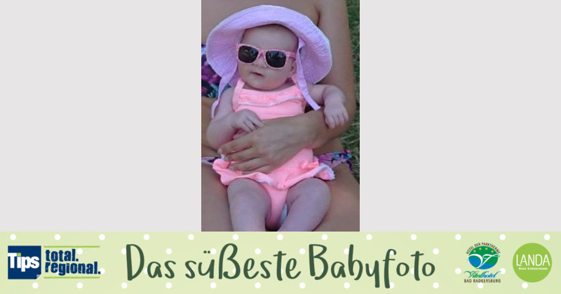 Das süßeste Babyfoto - Xenia aus Wels