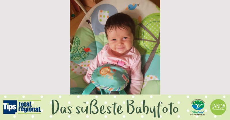 Das süßeste Babyfoto - Madiana aus Wels