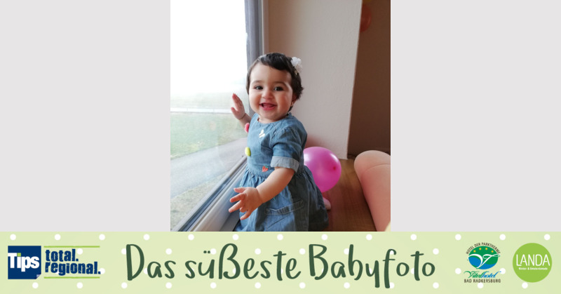 Das süßeste Babyfoto - Mina aus Wels