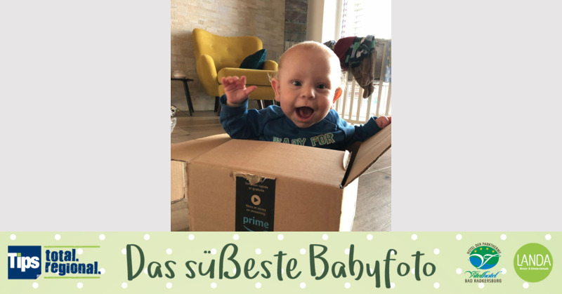 Das süßeste Babyfoto - Lorenz aus Wels