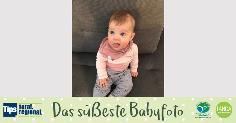 Das süßeste Babyfoto - Amelie aus Wels