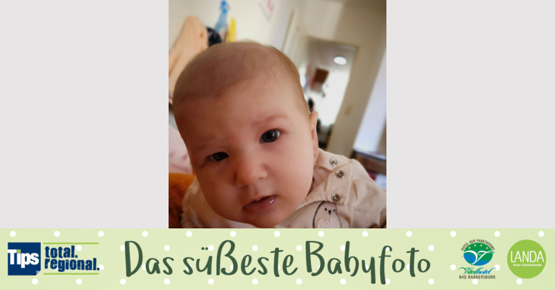 Das süßeste Babyfoto - Sophie aus Wels