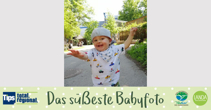 Das süßeste Babyfoto - Aaron  aus Wels
