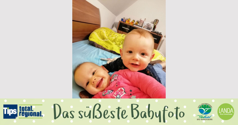 Das süßeste Babyfoto - Emilia & Matheo aus Wels