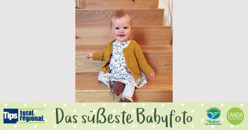 Das süßeste Babyfoto - Miriam aus Wels