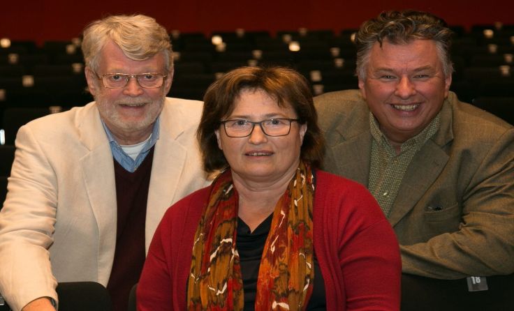 Geord Mittendrein, Aufsichtsratsvorsitzende Inge Windischhofer und Richard Maynau (v.l.)