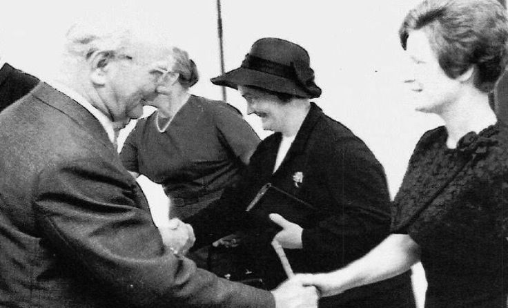Bundespräsident Franz Jonas bei der Eröffnung vor 50 Jahren