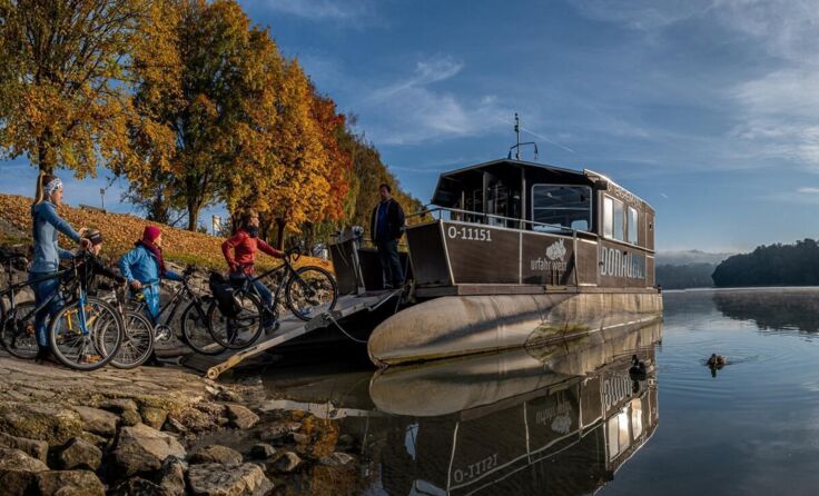 Der Donaubus ist bei Radtouristen besonders beliebt (Foto: Donaubus)