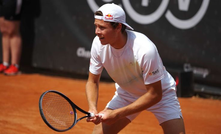 Joel Schwärzler steht bei den French Open im Viertelfinale der Junioren; Foto:gerd2709