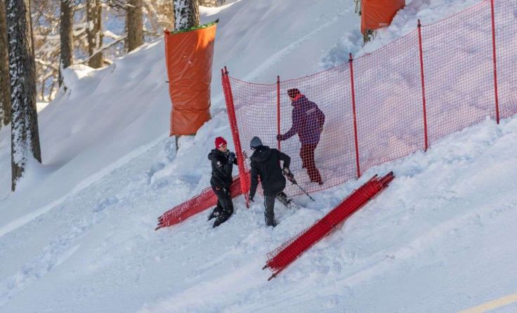 Vorbereitungen fürs Hahnenkammrennen laufen auf Hochtouren (Foto: K.S.C./alpinguin)